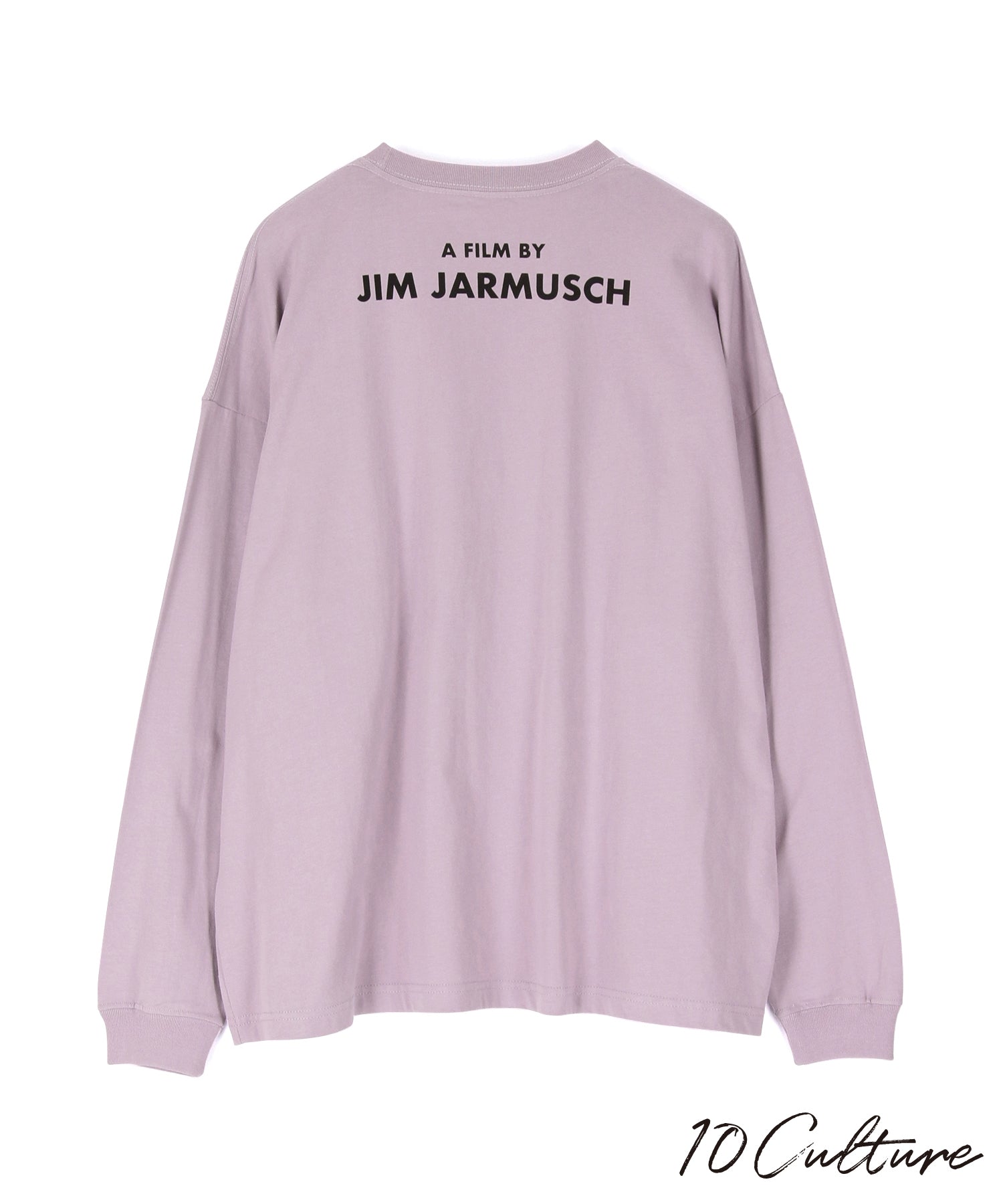 【JIM JARMUSCH×10C】MOVIE TITLE LONG SLEEVE T-SHIRT PURPLE52