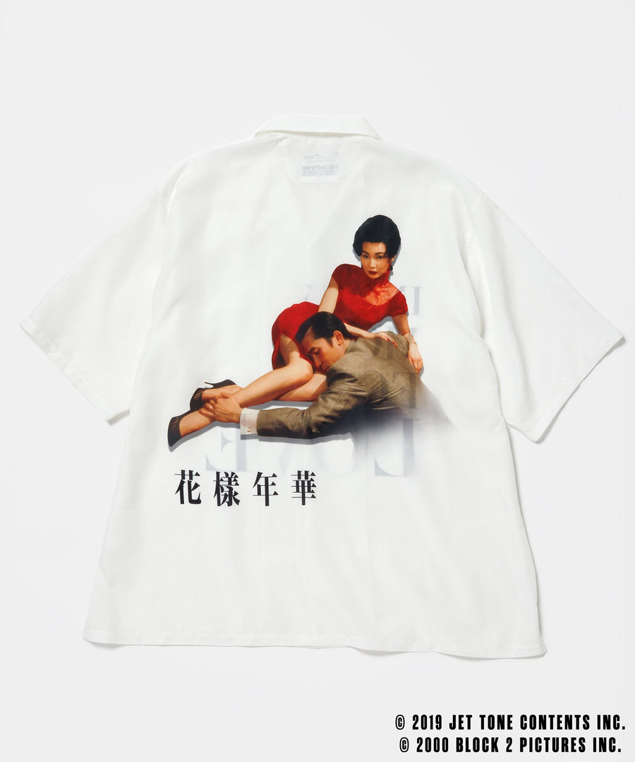 【花様年華 25周年 × 10Culture for ADAM ET ROPE'】IN THE MOOD FOR LOVE Half Sleeve Shirt WHITE10