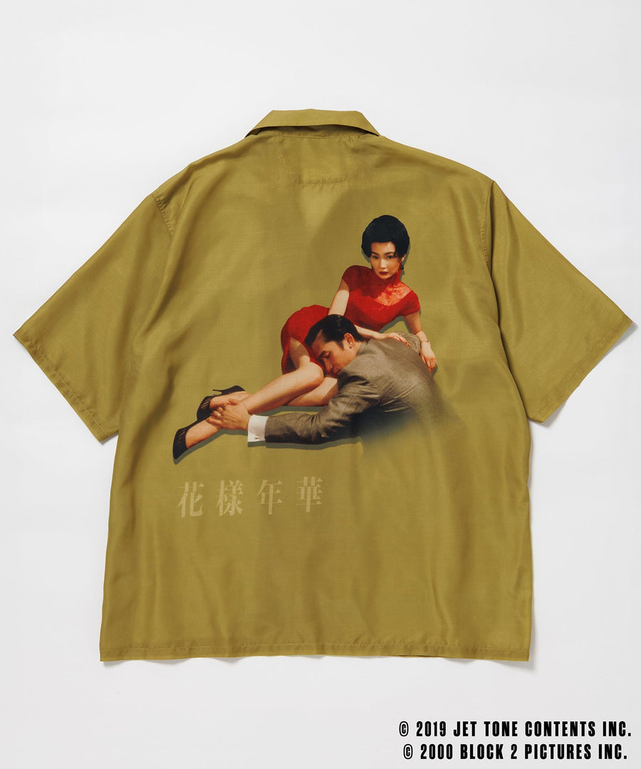 【花様年華 25周年 × 10Culture for ADAM ET ROPE'】IN THE MOOD FOR LOVE Half Sleeve Shirt BEIGE27