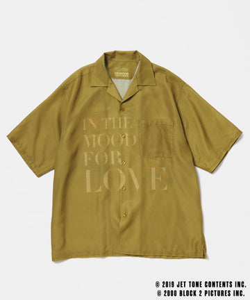 【花様年華 25周年 × 10Culture for ADAM ET ROPE'】IN THE MOOD FOR LOVE Half Sleeve Shirt BEIGE27