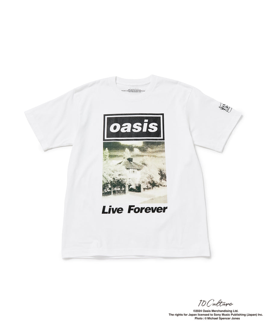 oasis　10Culture / ADAM ET ROPE'　30th Anniversary TSH　WHITE02