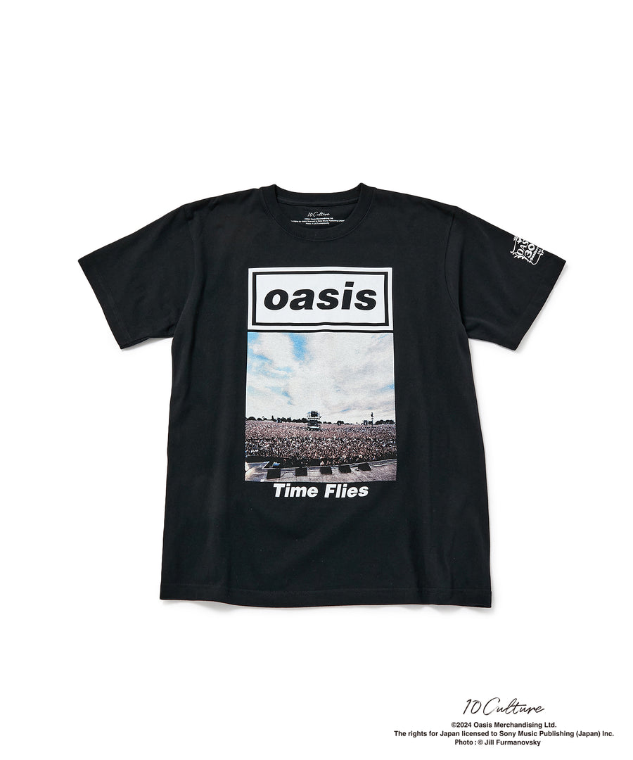 oasis　10Culture / ADAM ET ROPE'　30th Anniversary TSH　BLACK03