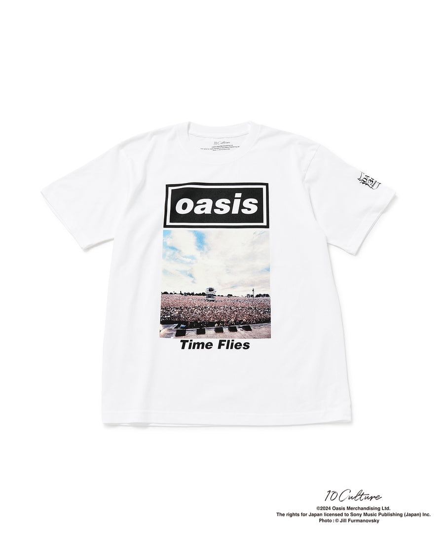 oasis　10Culture / ADAM ET ROPE'　30th Anniversary TSH　WHITE03