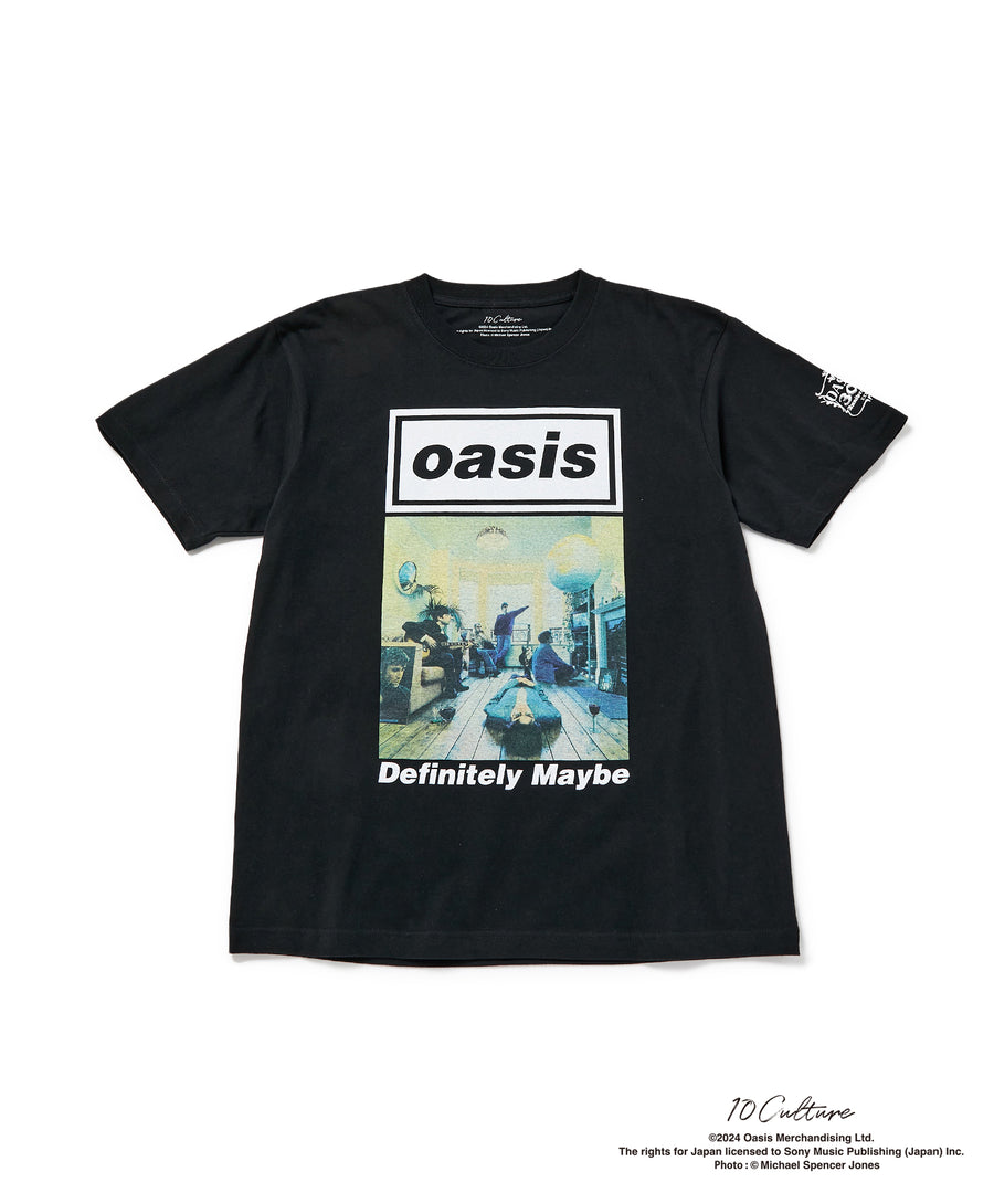 oasis　10Culture / ADAM ET ROPE'　30th Anniversary TSH　BLACK04