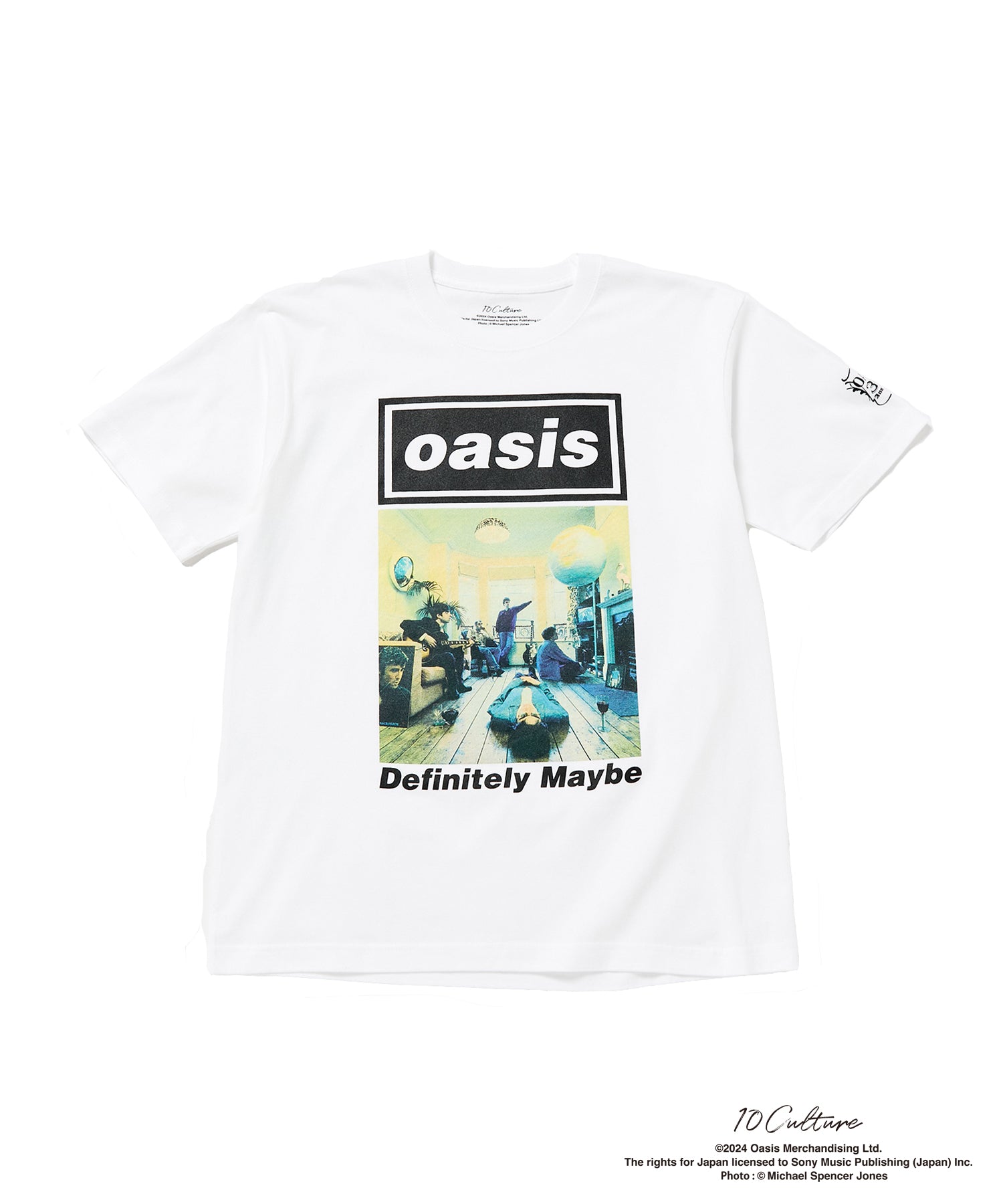oasis 30th Tシャツ アダム エ ロペ　Morning Glory 白 oasis 10Culture / ADAM ET ROPE'の新作Tシャツが予約受付を開始