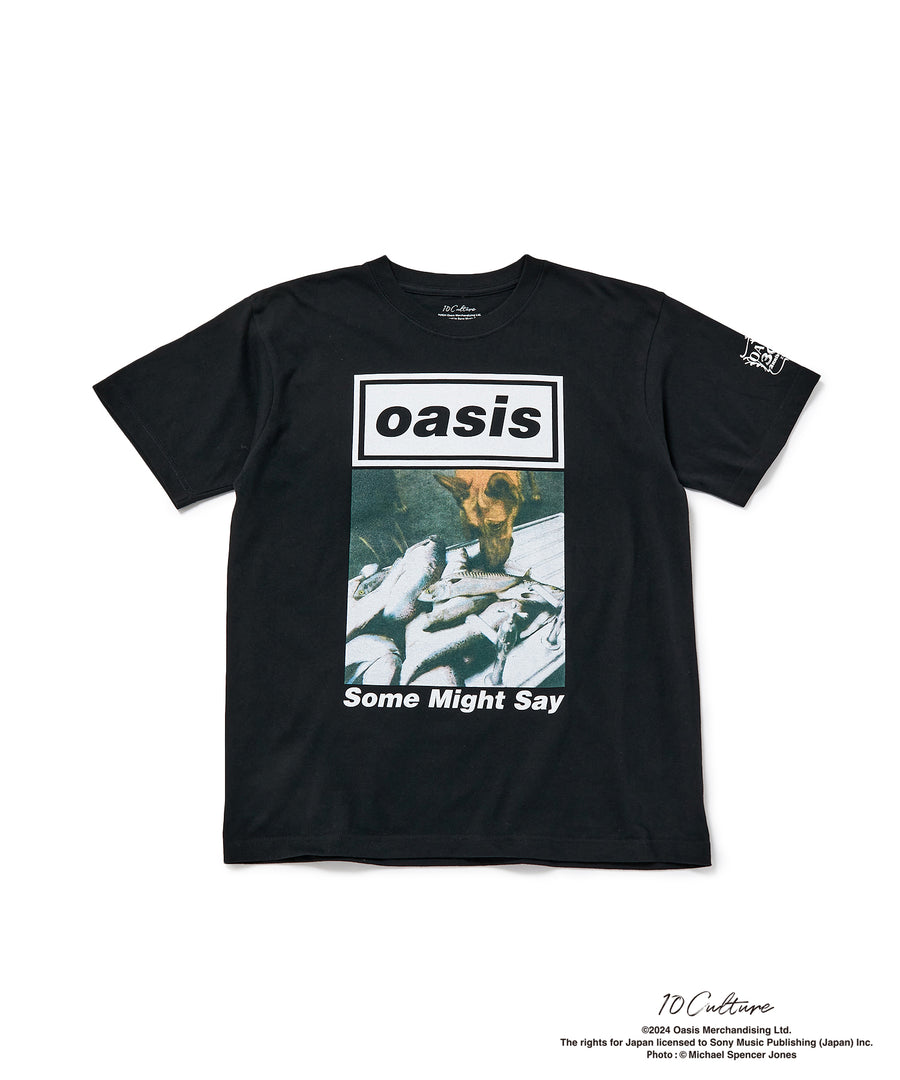 oasis　10Culture / ADAM ET ROPE'　30th Anniversary TSH　BLACK05