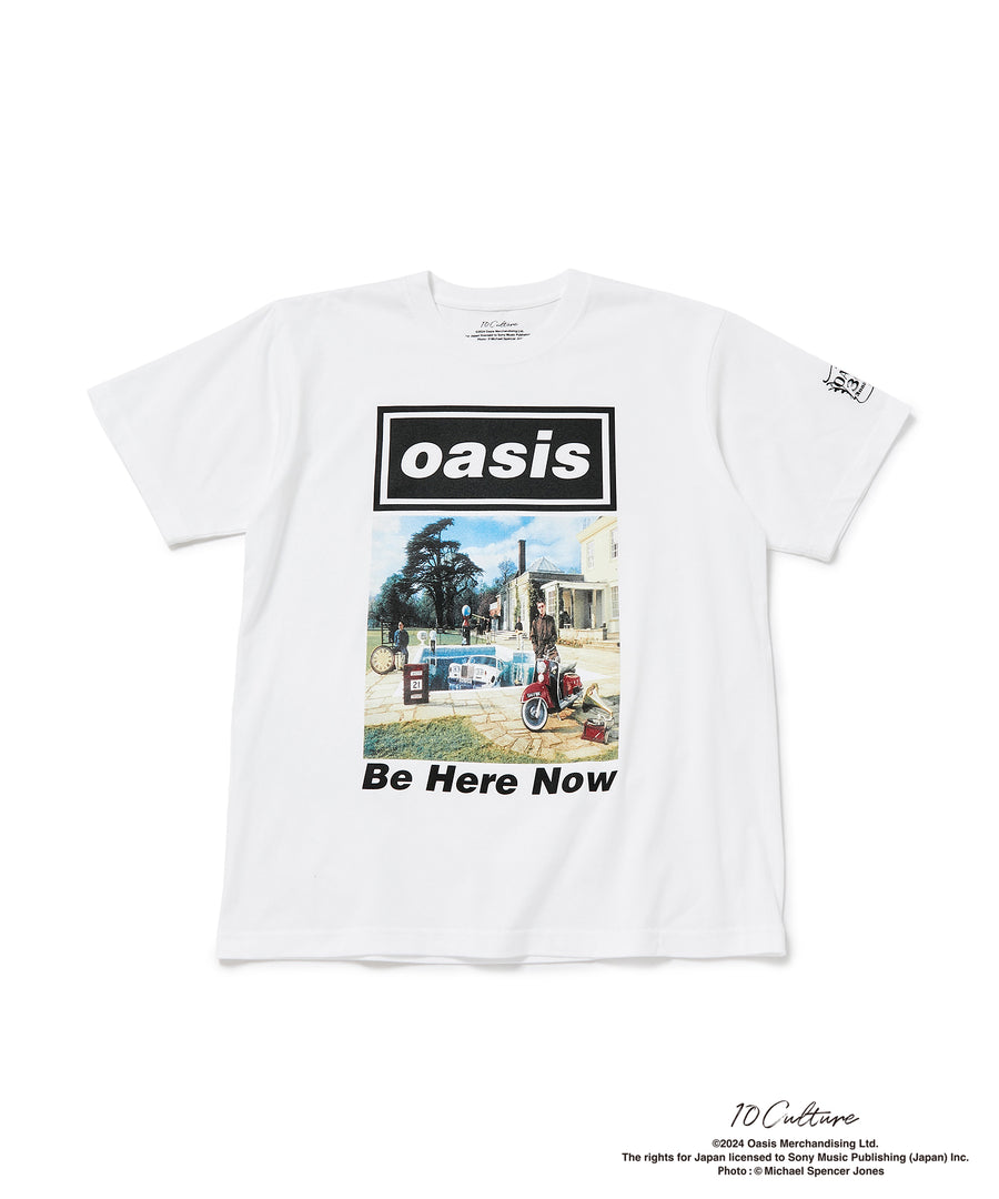 oasis　10Culture / ADAM ET ROPE'　30th Anniversary TSH　WHITE07