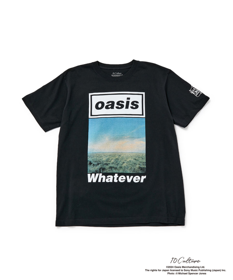 oasis　10Culture / ADAM ET ROPE'　30th Anniversary TSH　BLACK08