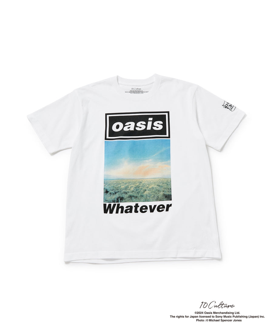 oasis　10Culture / ADAM ET ROPE'　30th Anniversary TSH　WHITE08