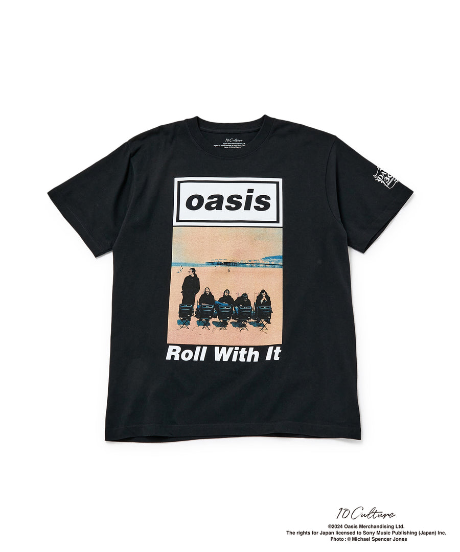 oasis　10Culture / ADAM ET ROPE'　30th Anniversary TSH　BLACK09