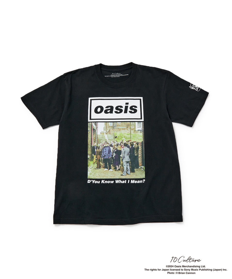 oasis　10Culture / ADAM ET ROPE'　30th Anniversary TSH　BLACK10