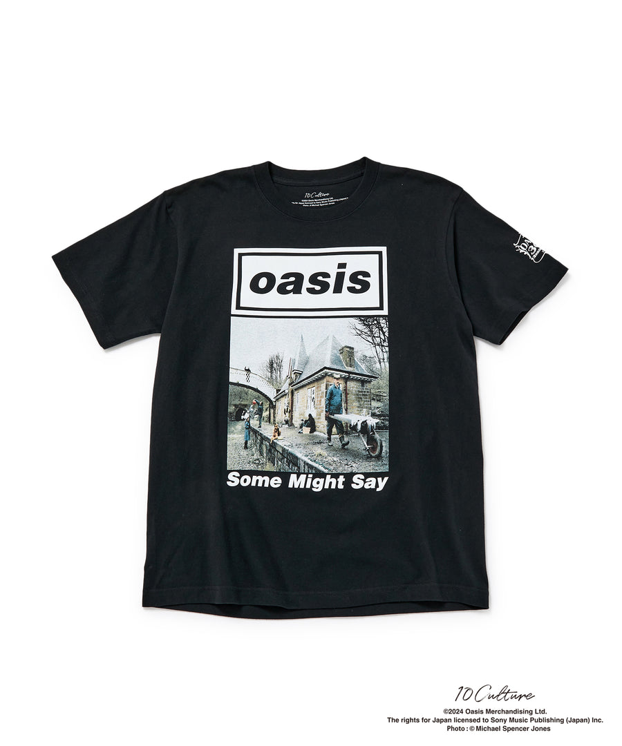 oasis　10Culture / ADAM ET ROPE'　30th Anniversary TSH　BLACK11