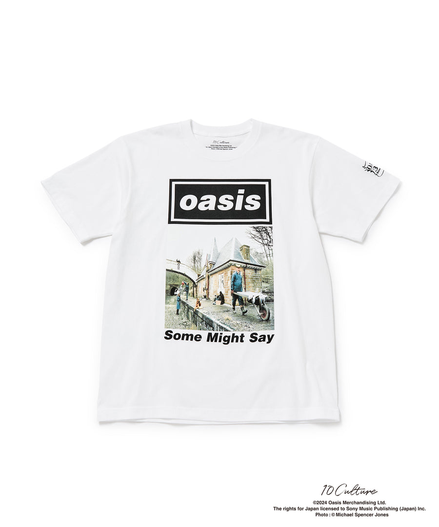 oasis　10Culture / ADAM ET ROPE'　30th Anniversary TSH　WHITE11