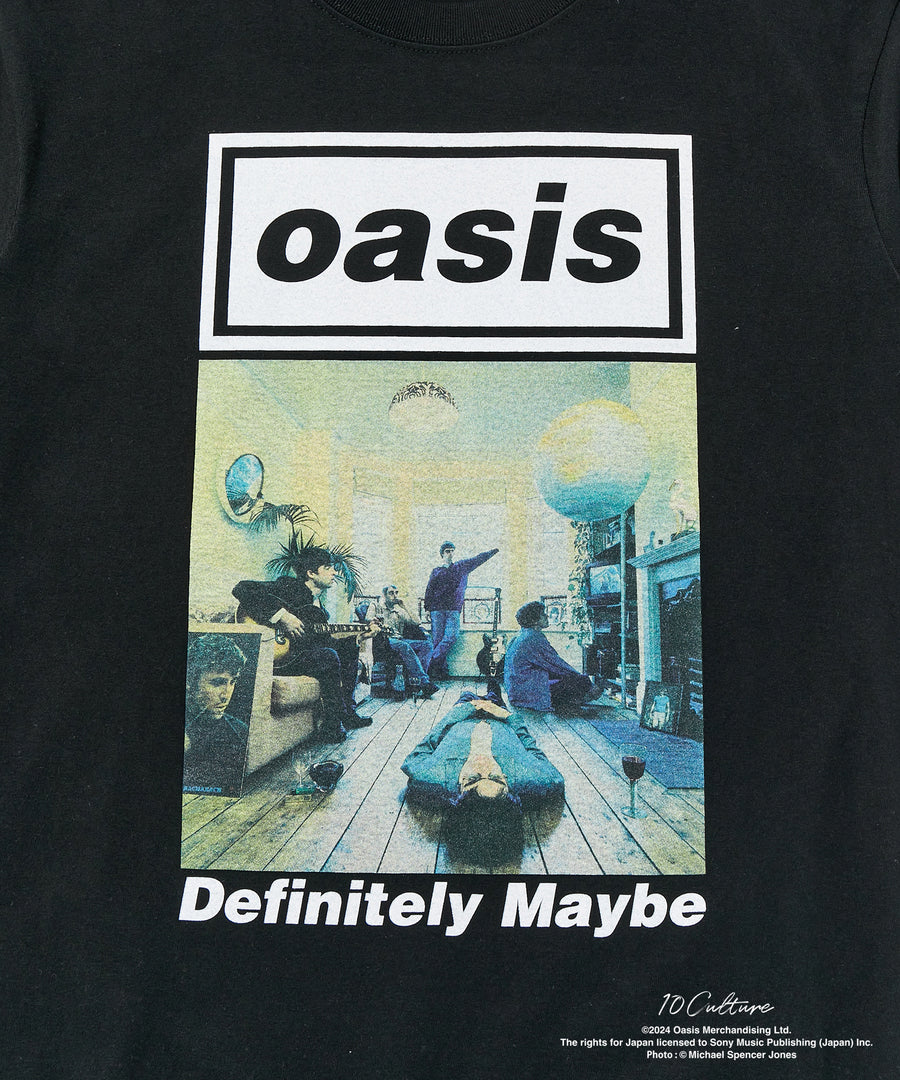 oasis　10Culture / ADAM ET ROPE'　30th Anniversary TSH　BLACK04