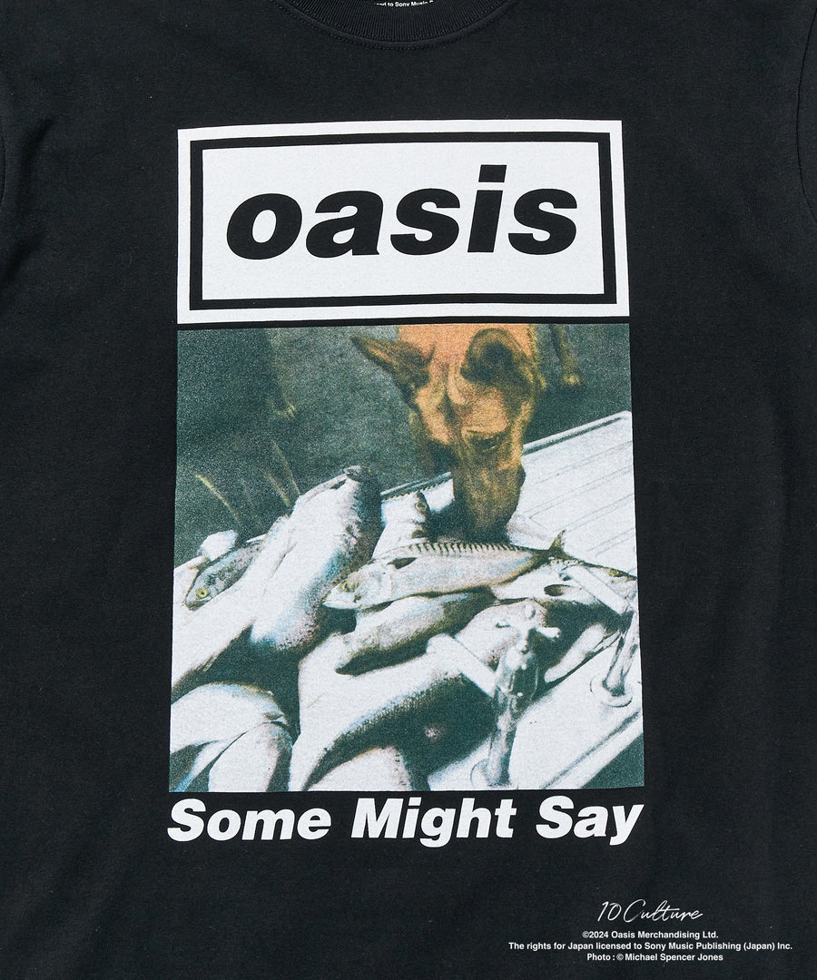 oasis　10Culture / ADAM ET ROPE'　30th Anniversary TSH　BLACK05