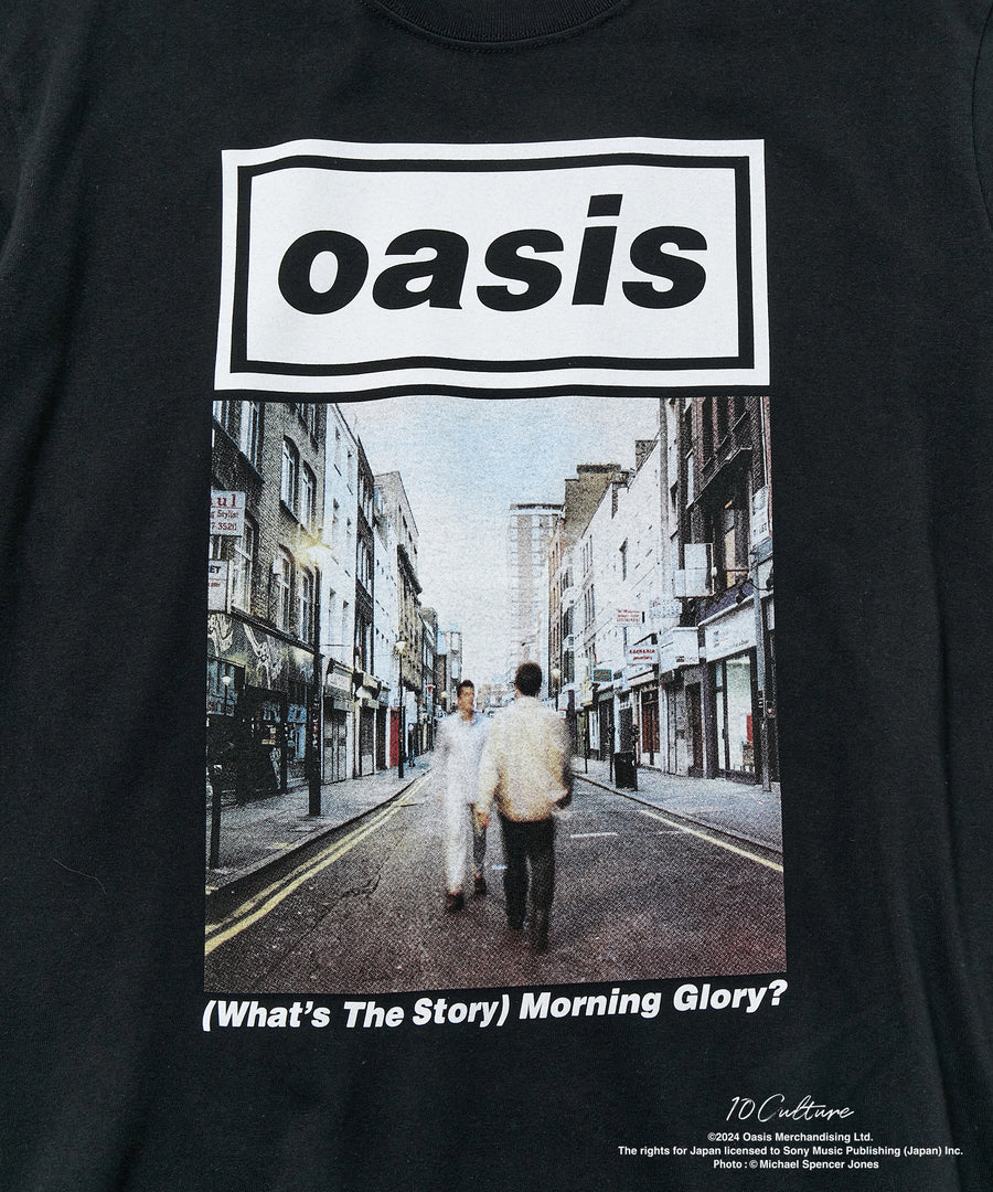 oasis　10Culture / ADAM ET ROPE'　30th Anniversary TSH　BLACK06