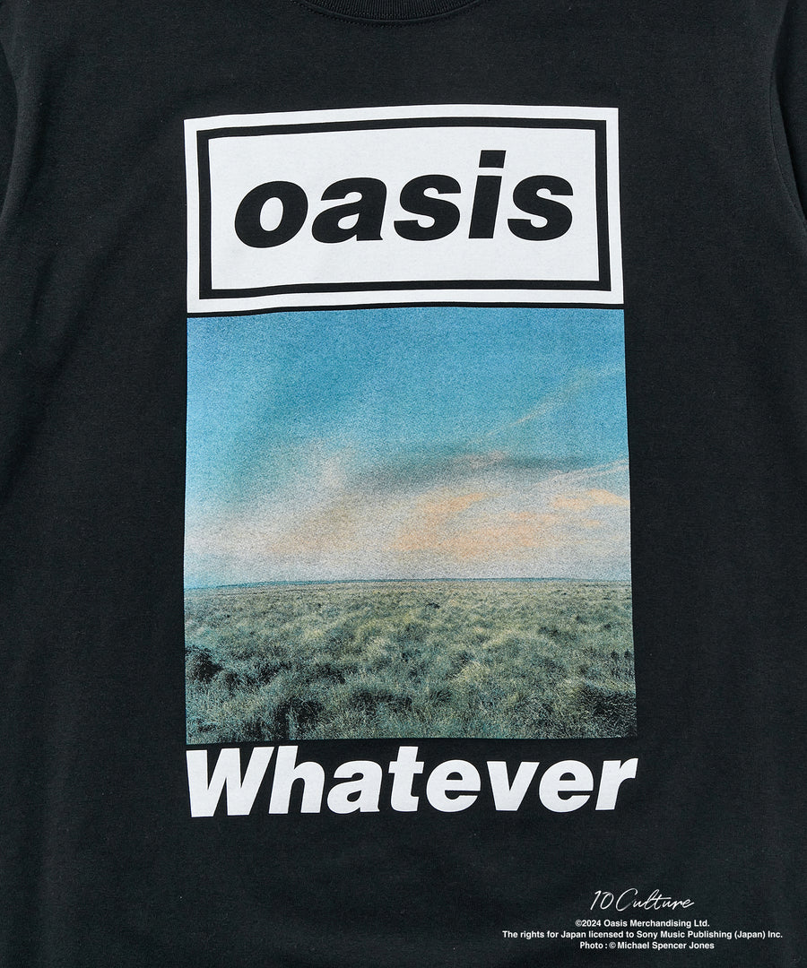 oasis　10Culture / ADAM ET ROPE'　30th Anniversary TSH　BLACK08