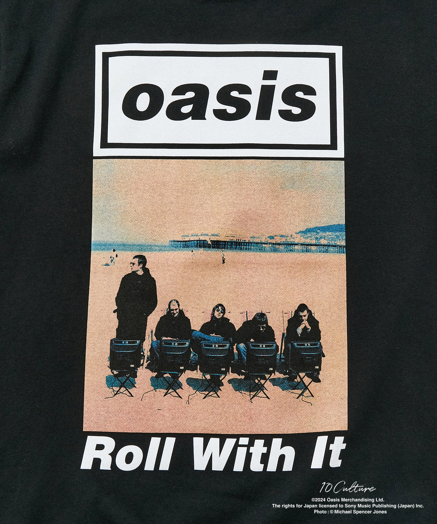 oasis　10Culture / ADAM ET ROPE'　30th Anniversary TSH　BLACK09