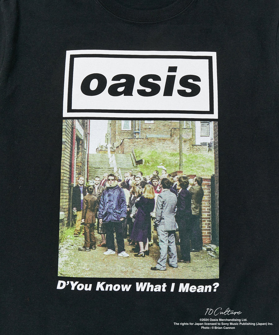 oasis　10Culture / ADAM ET ROPE'　30th Anniversary TSH　BLACK10