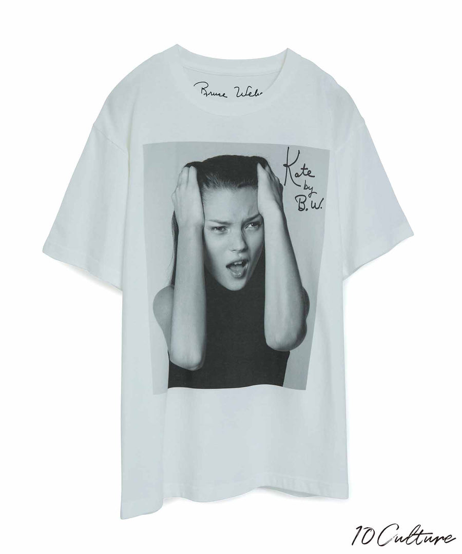 Kate Moss by Bruce Weber〉Photo T-shirts | www.fleettracktz.com